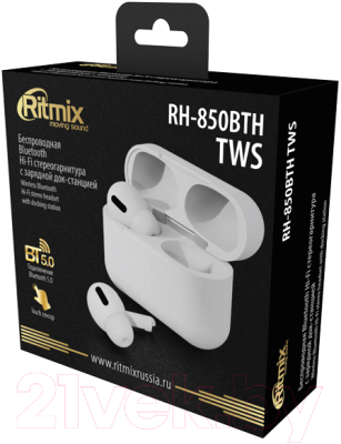 Беспроводные наушники Ritmix RH-850BTH TWS