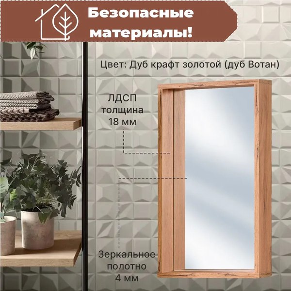 Зеркало Акваль Лофт 40 / В2.4.04.4.0.0