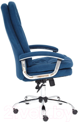 Кресло офисное Tetchair Softy Lux флок (синий)