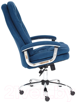 Кресло офисное Tetchair Softy Lux флок (синий)