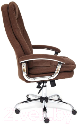 Кресло офисное Tetchair Softy Lux флок (коричневый)