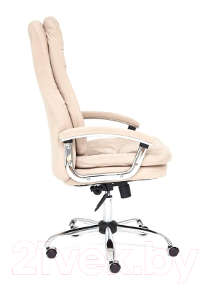 Кресло офисное Tetchair Softy Lux флок (бежевый)