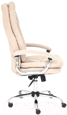 Кресло офисное Tetchair Softy Lux флок (бежевый)