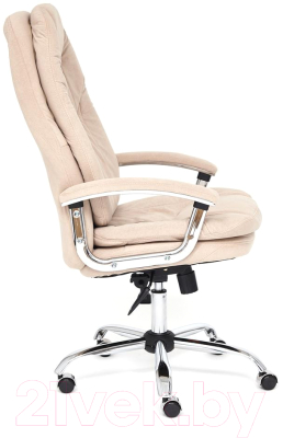 Кресло офисное Tetchair Softy Lux флок (бежевый)
