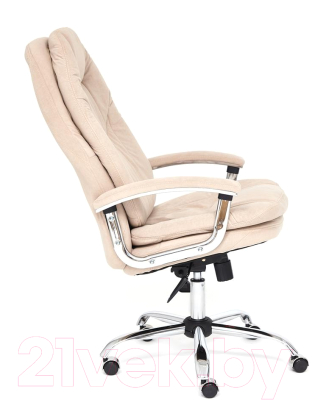 Кресло офисное Tetchair Softy Lux флок (бежевый)