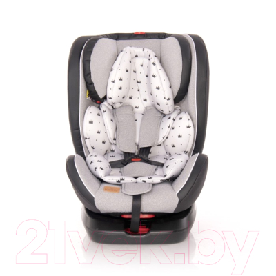 Автокресло Lorelli Nebula Isofix Grey Crowns / 10071382094