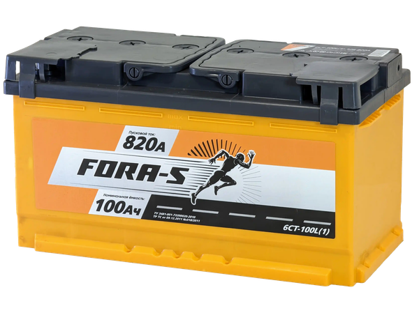 Автомобильный аккумулятор Fora-S L+