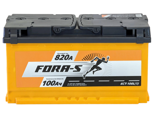 Автомобильный аккумулятор Fora-S L+