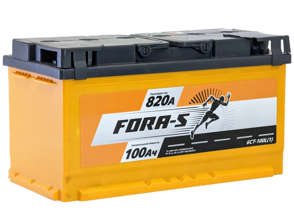 Автомобильный аккумулятор Fora-S L+