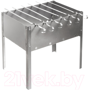 Мангал Boyscout 350x250x350 / 61235 (+ 6 шампуров) - фото