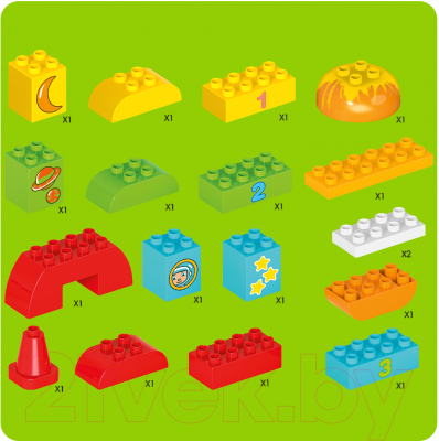 Конструктор Bondibon Ракета / ВВ4588