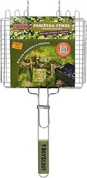 Решетка для мангала Boyscout Универсальная с веером 57(+5)x30x25x5