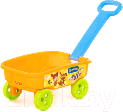 Тележка для песочницы Полесье №3 с ручкой / 84279 - фото