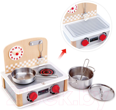 Кухонная плита игрушечная Hape 2 в 1 / E3151-HP