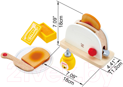 Тостер игрушечный Hape Тостеры / E3148-HP