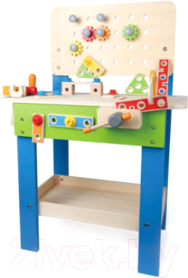 Верстак-стол игрушечный Hape Мастерская / E3000-HP - фото