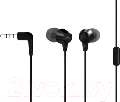 Наушники-гарнитура JBL C50HI / C50HIBLK