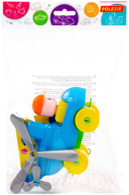 Конструктор Полесье Юный путешественник. Вертолёт / 55361 - фото