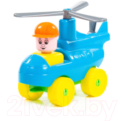 Конструктор Полесье Юный путешественник. Вертолёт / 55361