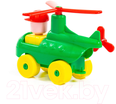 Конструктор Полесье Юный путешественник. Вертолёт / 55361