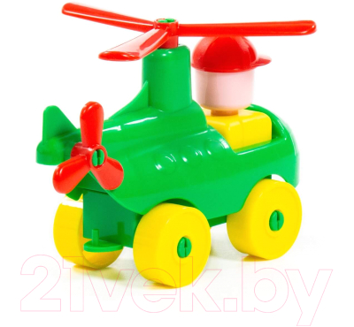 Конструктор Полесье Юный путешественник. Вертолёт / 55361