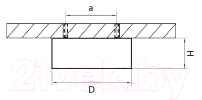 Точечный светильник Lightstar Mobiled 3354