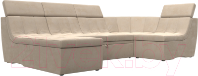 Диван П-образный Лига Диванов Холидей Люкс модульный 238 / 105578 - фото