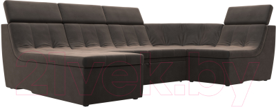 Диван П-образный Лига Диванов Холидей Люкс модульный 238 / 105582 - фото