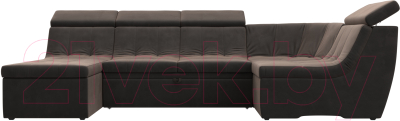 Диван П-образный Лига Диванов Холидей Люкс модульный 238 / 105582