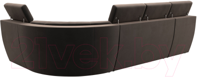 Диван П-образный Лига Диванов Холидей Люкс модульный 238 / 105582