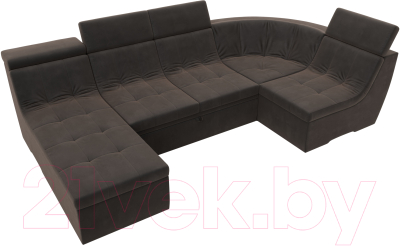 Диван П-образный Лига Диванов Холидей Люкс модульный 238 / 105582