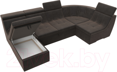 Диван П-образный Лига Диванов Холидей Люкс модульный 238 / 105582