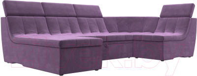 Диван П-образный Лига Диванов Холидей Люкс модульный 238 / 105591 - фото