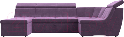 Диван П-образный Лига Диванов Холидей Люкс модульный 238 / 105591