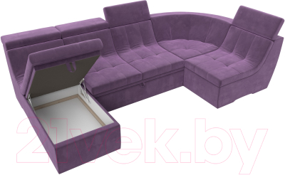 Диван П-образный Лига Диванов Холидей Люкс модульный 238 / 105591