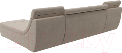 Диван угловой Лига Диванов Холидей Люкс модульный 239 / 105553