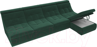 Диван угловой Лига Диванов Холидей Люкс модульный 239 / 105555