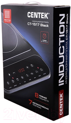 Электрическая настольная плита Centek CT-1517