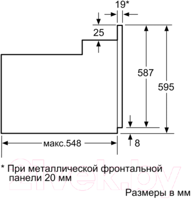 Электрический духовой шкаф Bosch HBJ517FS0R