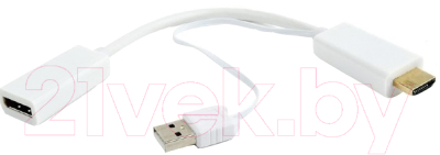 Адаптер Cablexpert DSC-HDMI-DP-W - фото