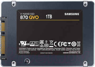 SSD диск Samsung 870 Qvo 1TB (MZ-77Q1T0BW)