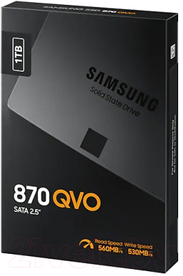 SSD диск Samsung 870 Qvo 1TB (MZ-77Q1T0BW)