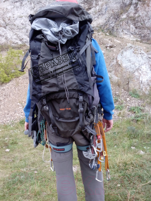 Рюкзак туристический Tatonka Bison 75+10 / 6051.040 (черный)