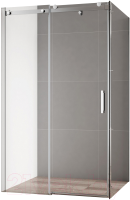 Душевой уголок Cezares STYLUS-SOFT-AH-1-110/100-C-Cr - фото