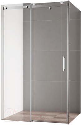 Душевой уголок Cezares STYLUS-SOFT-AH-1-140/80-C-Cr - фото