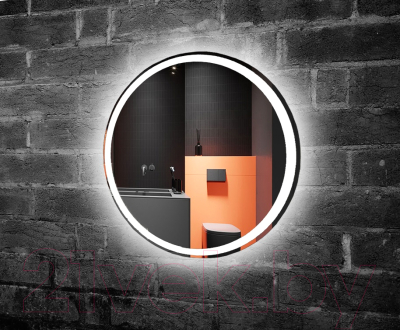 Зеркало Пекам Ring 1-s 70x70 / ring1-70x70s (с подсветкой и сенсором на прикосновение)