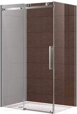 Душевой уголок Cezares STYLUS-O-M-AH-1-160/80-C-Cr - фото