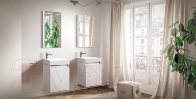 Тумба с умывальником Belux Темпо НП 50 (1, белый глянец)