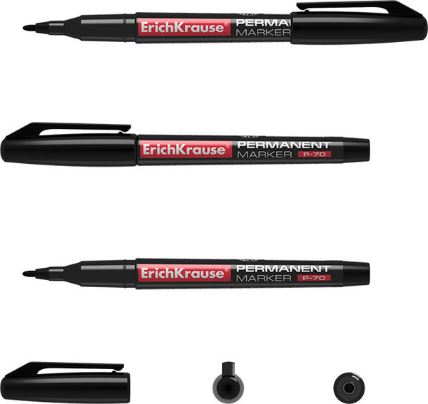 Маркер перманентный Erich Krause P-70 / 37073