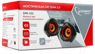 Мультимедиа акустика Gembird SPK-105
